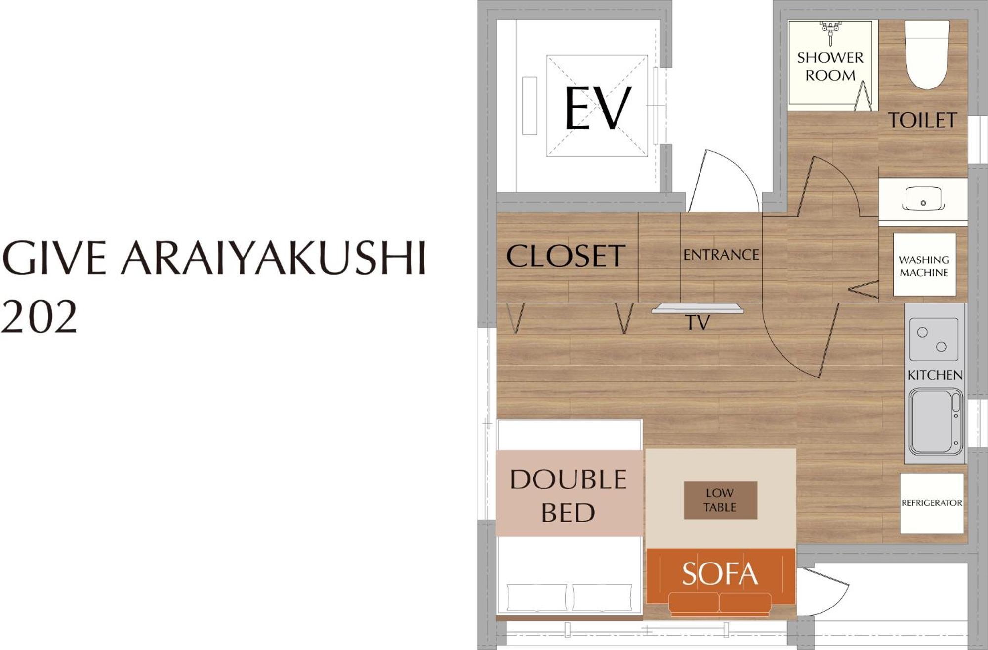 Give Araiyakushi Apartment Tokyo Luaran gambar