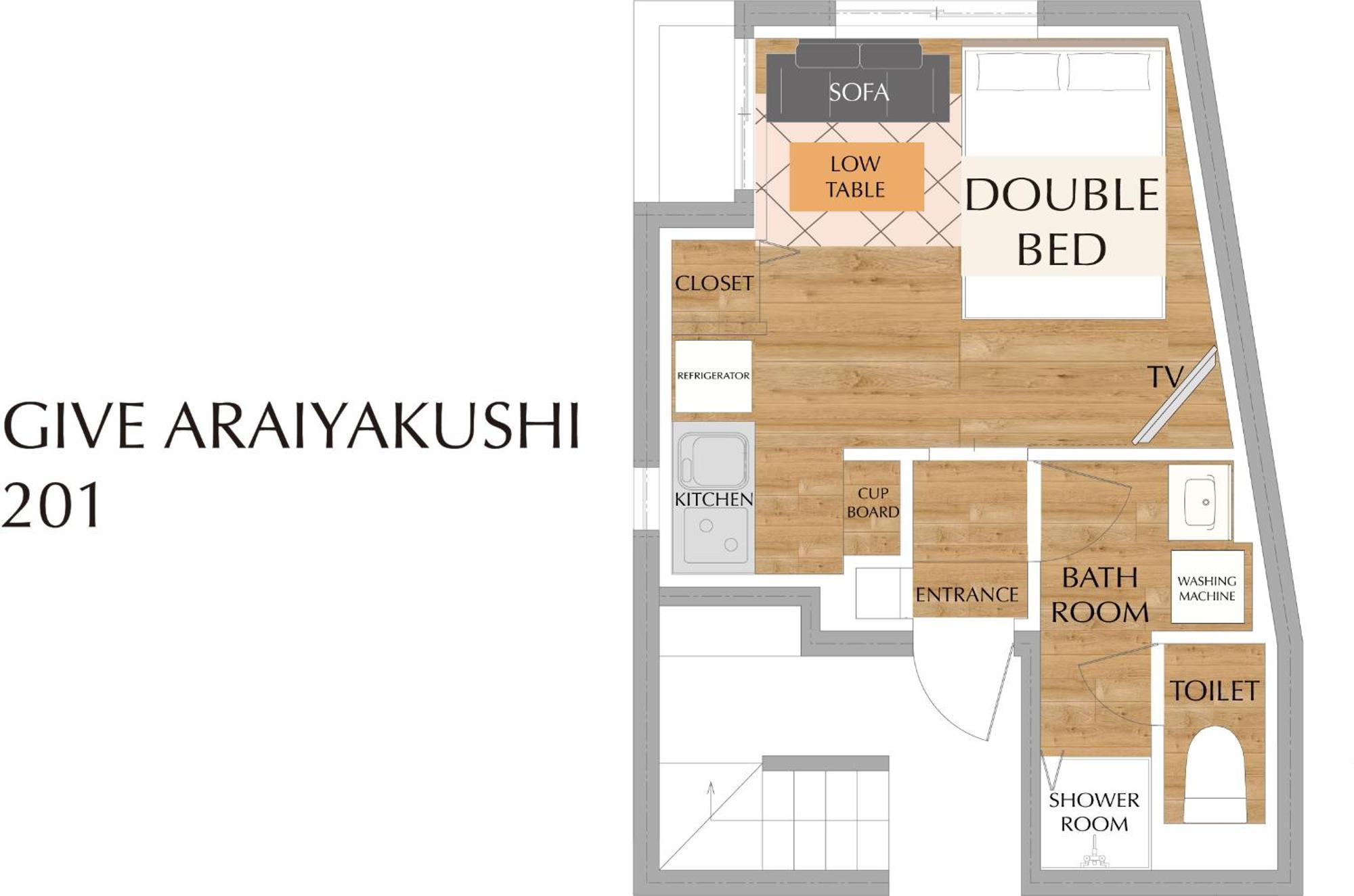 Give Araiyakushi Apartment Tokyo Luaran gambar